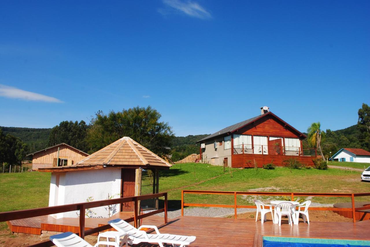 Bangalos Refugio Do Vale Santa Maria do Erval Kültér fotó